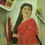 Single Pencil/Color Painting