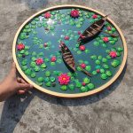 Large Poddo Pukur - 20 inch Round