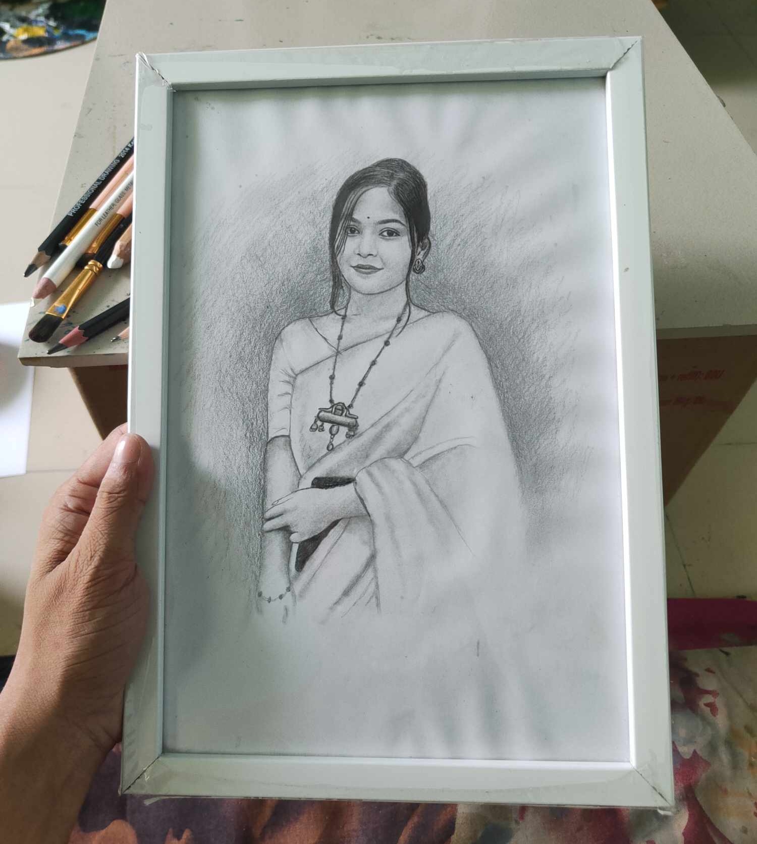 received_1508572653274998 Pencil Sketch - Image 1