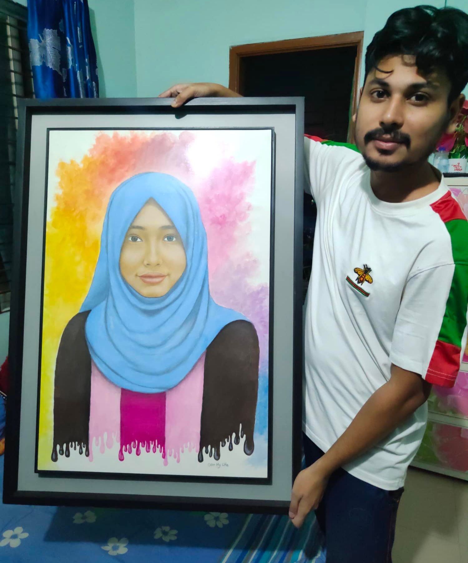 received_697736268909680 Color Painting - Image 1